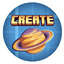 Create Aeronautics + Space Explorations logo