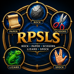 RPSLS - Rock Paper Scissors Lizard Spock logo