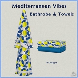 Mediterranean Vibes Bathrobe & Towels project image