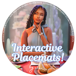 Interactive Placemats by Cherisi | Traducido al español (traducción no mecánica) logo