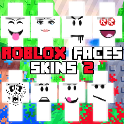 Roblox faces skins 2 HD logo