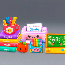 Kawaii Back to School project image