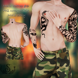 Male tattoo #6 project image