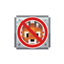 No foxes allow block logo