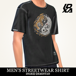 IDxA Streetwear Shirt YinYang Men project image