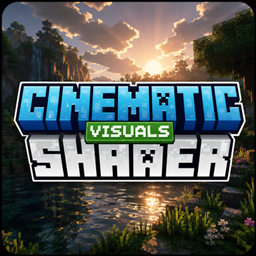 cinematic visuals shader logo