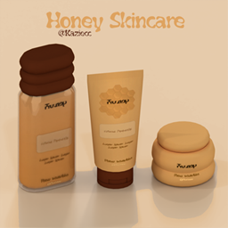 Kaziecc ~ Honey Skincare Clutter Set project image
