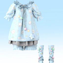 【SUSHI77】S344 Girl's Pajamas logo