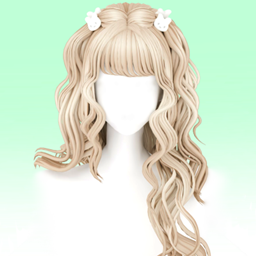 【 SUSHI77 】 S346 Claw Clamp Ripple Double Ponytail logo