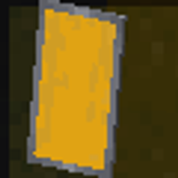 Yellow banner shield project image