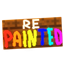 Signs: Repainted logo