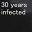 thirty years infected logo