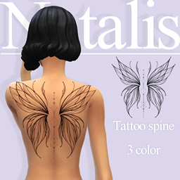 Tattoo spine N01ⁿᵃᵗᵃˡⁱˢ project image