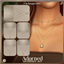 Adorned Necklace Set - Diamond Charm Layered Necklaces logo