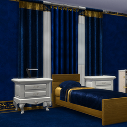 The Royal Blue Full Bedroom Collection Base Game project image