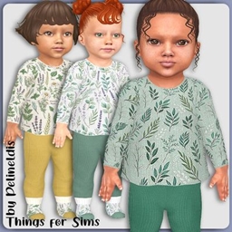 Infants Floral Herbs Tops project image