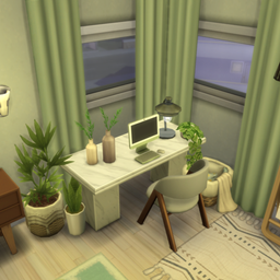 Dark Wood & Green Bedroom project image