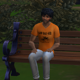 Camp Half Blood (Percy Jackson) t-shirt - [purpleispurpling] logo