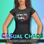 CASual Chaos - Simlish T-Shirt F logo