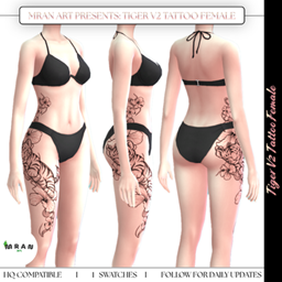 Tiger V2 Tattoo Female project image