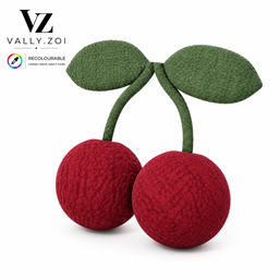Cherry Plush Pillow [VZ] logo