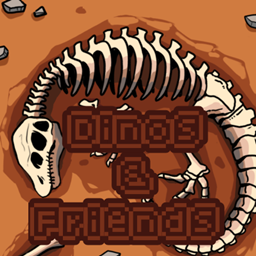 Dino & Friends edit - Prehistoric World 2 logo