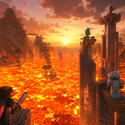 🌋 Lava Rises Ultimate logo