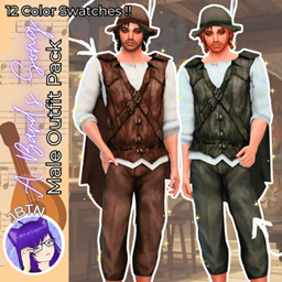 [JBTN] A Bard's Song Male Outfit project image