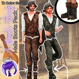 [JBTN] A Bard's Song Male Boots project image