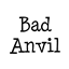 Bad Anvil logo