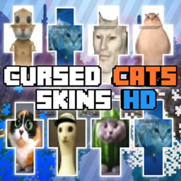 Cursed cats skins HD logo