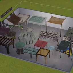Debug pavilions for building project image