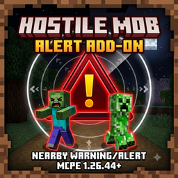 Hostile Mob Radar & Alert [Achievement Friendly] project image