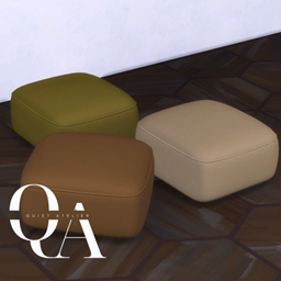 Quiet Atelier - Canvas Pouf project image