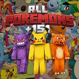 Pokemon Skin – All 151 Gen 1 Pokémon project image