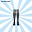 [charon&roqiqi]Long striped socks logo
