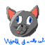 World of a silly cat logo