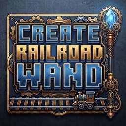 Create: Railroad Wand logo