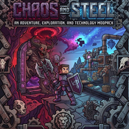 Chaos and Steel logo