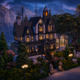 Crimson Veil Manor - Gothic Vampire Estate logo