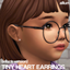 Tiny Heart Earrings (infant) (alliumcc) logo
