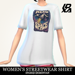IDxA Streetwear Shirt Space Women project image