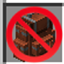 No Backpacks in Chest Slot logo