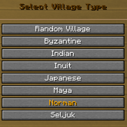 Millenaire Override New Village Screen
