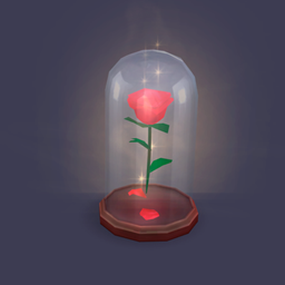 Enchanted Rose Lamp project image
