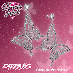 M&F Crystal Butterfly Earrings | Dream Jewels project image