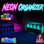 Neon organizer by Pyanett logo