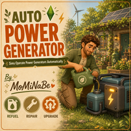 Auto Power Generator – Sims Operate Power Generators Automatically project image