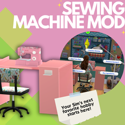 Modern Sewing Machine project image