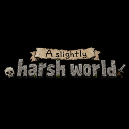 A slightly harsh world logo
